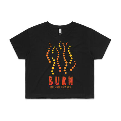 Burn cropped shirt Thumbnail